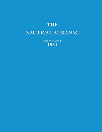 1981 Nautical Almanac [Paperback]