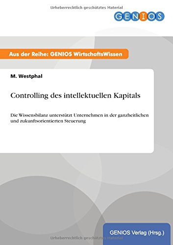 Controlling Des Intellektuellen Kapitals (german Edition) [Paperback]