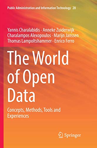 The World of Open Data Concepts, Methods, Tools and Experiences [Paperback]