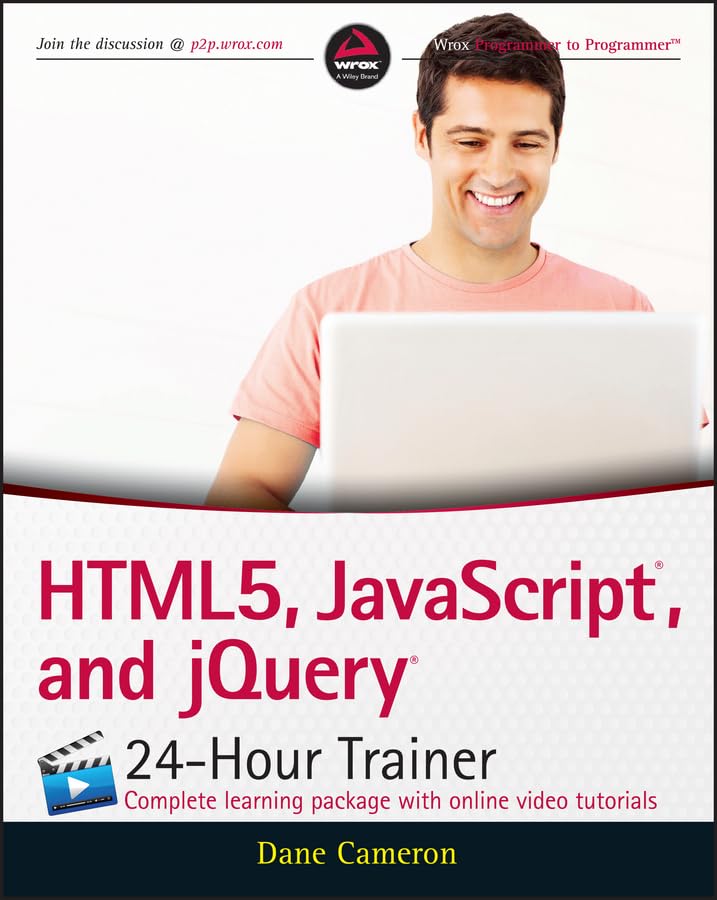 HTML5, JavaScript, and jQuery 24-Hour Trainer [Paperback]