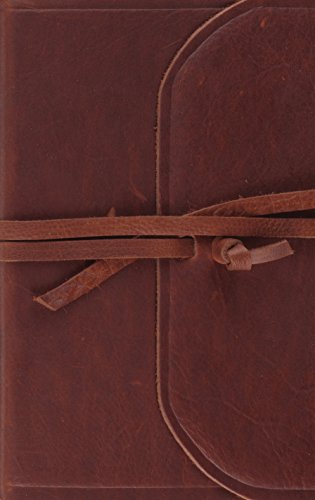 Esv Thinline Bible (flap With Strap) [Leather Bound]