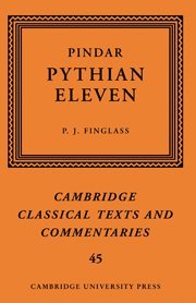 Pindar 'Pythian Eleven' [Hardcover]