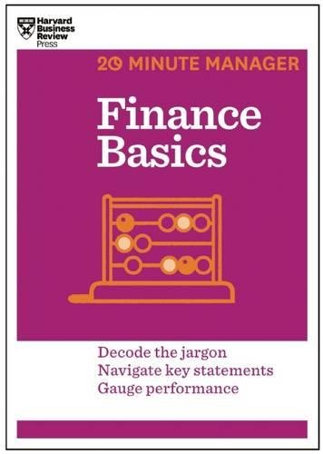 Finance Basics (20-Minute Manager Series) [Paperback]