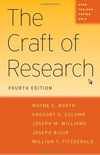 The Craft of Research, Fourth Edition [Paperback]