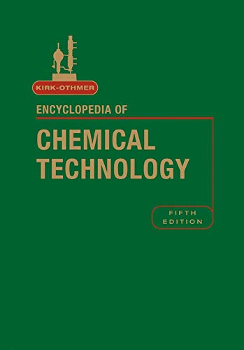 Kirk-Othmer Encyclopedia of Chemical Technology, Volume 17 [Hardcover]