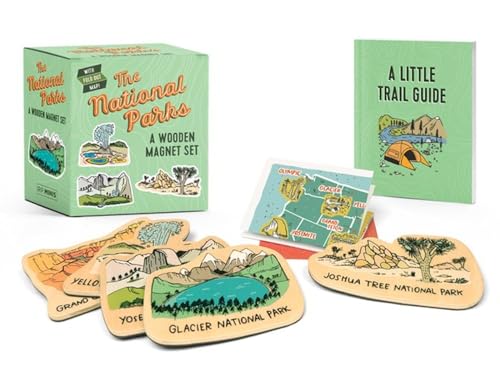 The National Parks: A Wooden Magnet Set [Paperback]