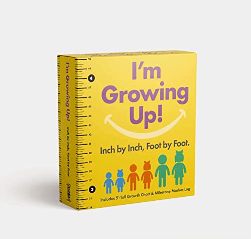 I'm Growing Up: Foot by Foot, Inch by Inch: A Wall-Hanging Guided Journal to Cha [Kit]