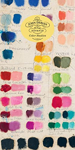 John Derian Paper Goods: Color Studies 80-Page Notepad [Paperback]