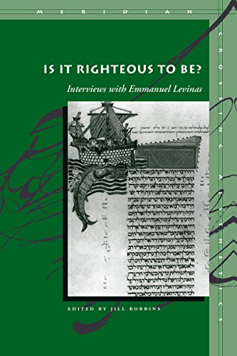 Is It Righteous to Be Intervies ith Emmanuel Levinas [Hardcover]