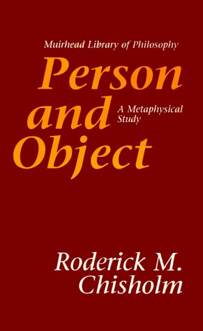 Person And Object A Metaphysical Study (muirhead Library Of Philosophy) [Paperback]