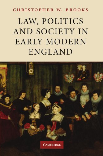 La, Politics and Society in Early Modern England [Paperback]