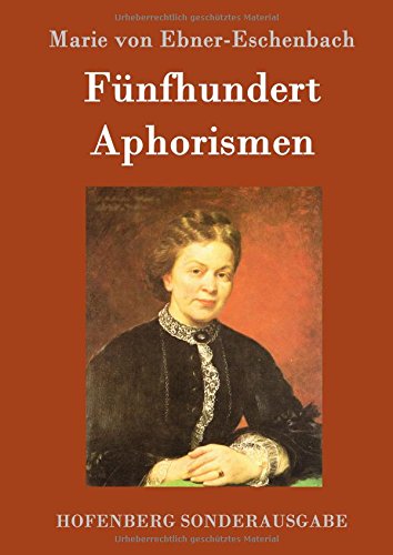 Funfhundert Aphorismen (german Edition) [Hardcover]