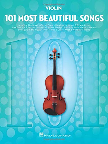 101 Most Beautiful Songs: for Violin [Paperba