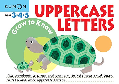 Grow To Know: Uppercase Letters [Paperback]