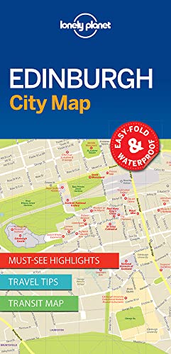 Lonely Planet Edinburgh City Map [Sheet map, folded]