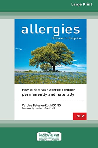 Allergies, Disease In Disguise [Standard Large Print 16 Pt Edition]