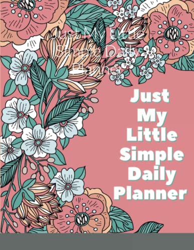 Just My Little Simple Daily Planner