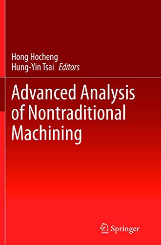 Advanced Analysis of Nontraditional Machining [Paperback]