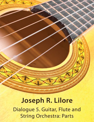 Dialogue 5 Guitar, Flute And String Orchestra Parts [Paperback]