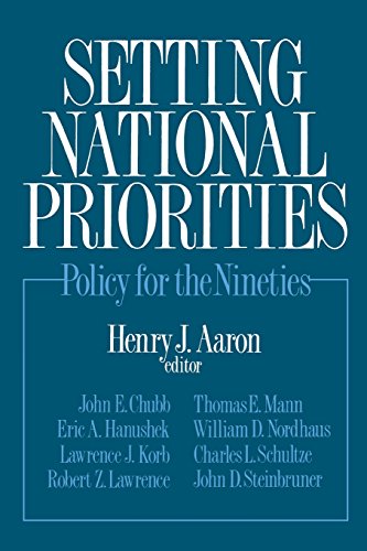 Setting National Priorities Policy for the Nineties [Paperback]