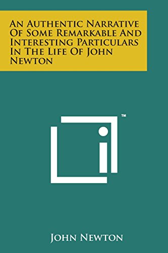 Authentic Narrative of Some Remarkable and Interesting Particulars in the Life o [Paperback]