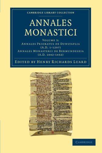 Annales Monastici [Paperback]