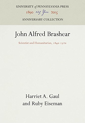 John Alfred Brashear  Scientist and Humanitarian, 1840-1920 [Hardcover]