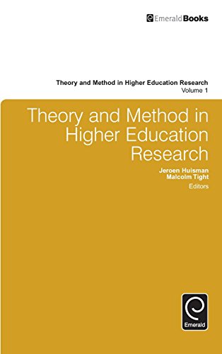 Theory And Method In Higher Education Research [Hardcover]