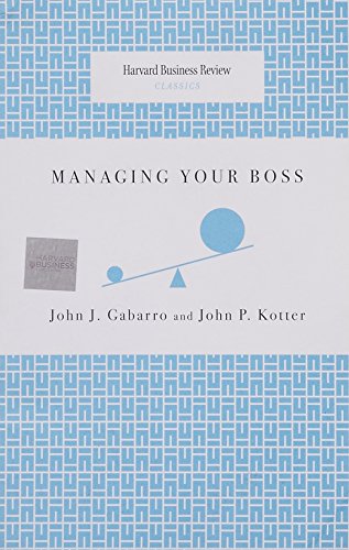 Managing Your Boss [Paperback]