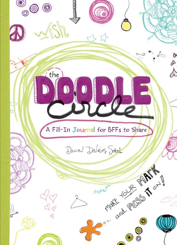 The Doodle Circle: A Fill-In Journal for BFFs to Share [Paperback]