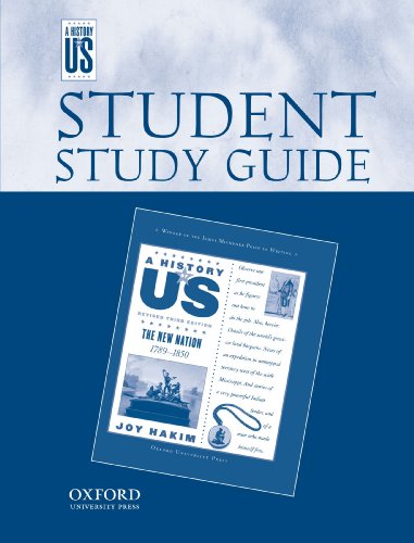 The Ne Nation Middle/High School Student Study Guide, A History of US Student  [Paperback]