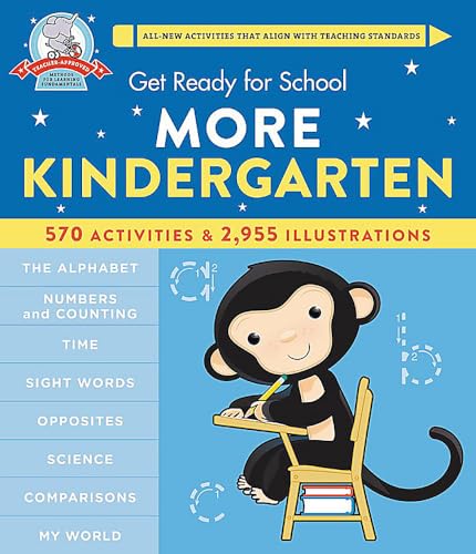 Get Ready for School: More Kindergarten [Hardcover]