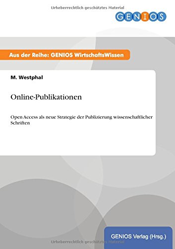 Online-Publikationen (german Edition) [Paperback]