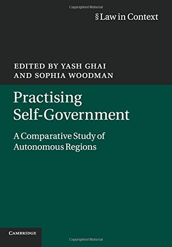 Practising Self-Government A Comparative Study of Autonomous Regions [Paperback]