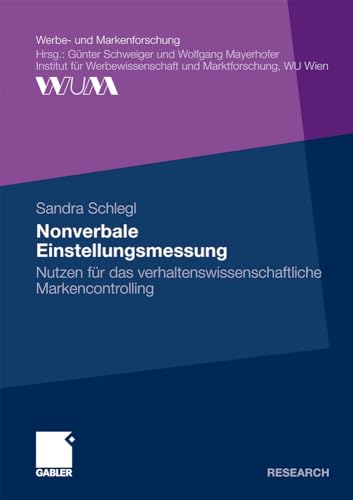 Nonverbale Einstellungsmessung Nutzen fr das verhaltensissenschaftliche Marke [Paperback]