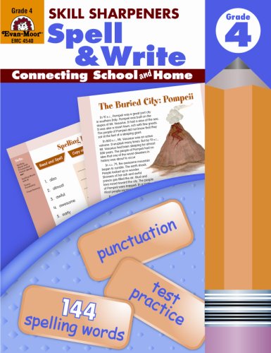 Skill Sharpeners Spell & Write, Grade 4 [Paperback]