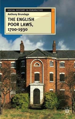 The English Poor Las 1700-1930 [Paperback]