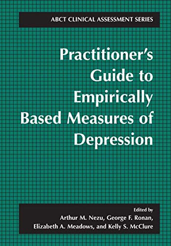 Practitioner's Guide to Empirically-Based Measures of Depression [Paperback]