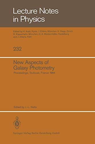 New Aspects of Galaxy Photometry: Proceedings of the Specialized Meeting of the  [Paperback]