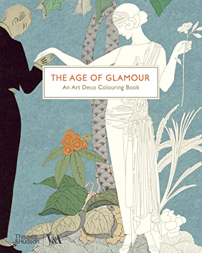 The Age of Glamour: An Art Deco Coloring Book [Paperback]