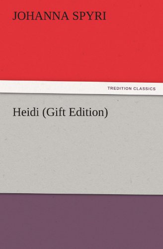 Heidi (gift Edition) (tredition Classics) [Paperback]