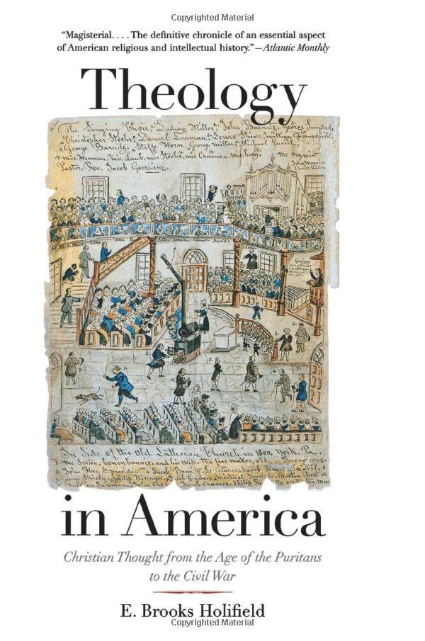 Theology in America Christian Thought from the Age of the Puritans to the Civil [Paperback]