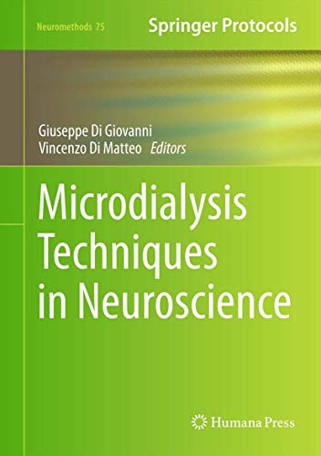 Microdialysis Techniques in Neuroscience [Hardcover]