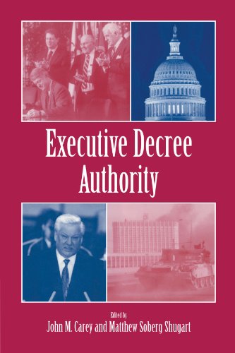 Executive Decree Authority [Paperback]