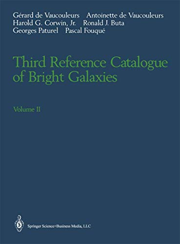 Third Reference Catalogue of Bright Galaxies: Volume II [Paperback]