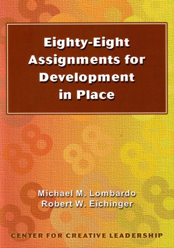 Eighty-Eight Assignments For Development In Place [Paperback]