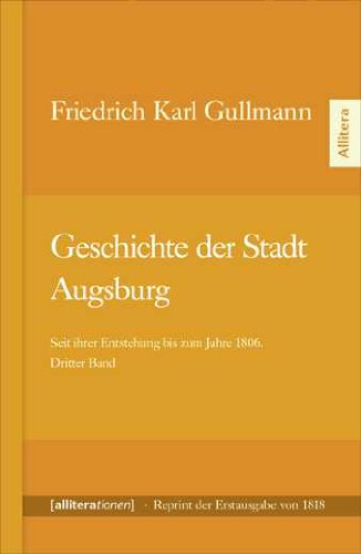 Geschichte Der Stadt Augsburg