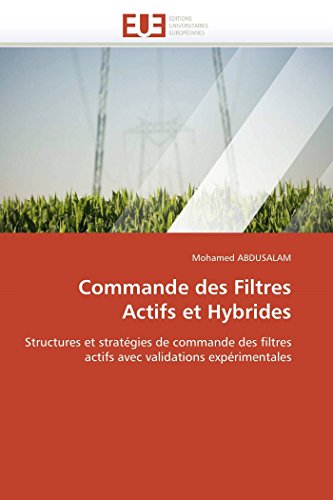 Commande Des Filtres Actifs Et Hybrides Structures Et Stratgies De Commande De [Paperback]