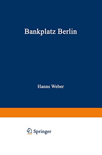 Bankplatz Berlin [Paperback]