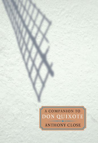 A Companion To Don Quixote (monografas A) [Paperback]